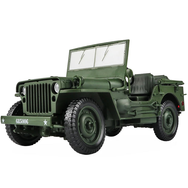 1:18 Willis GP JEEPS - Military Model Old World War II - Limitierte Auflage