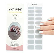 20 Stück UV Gel Nagelfolien