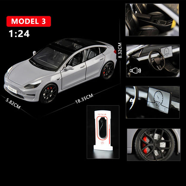 1:24 Tesla Model 3