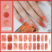 20 Stück UV Gel Nagelfolien