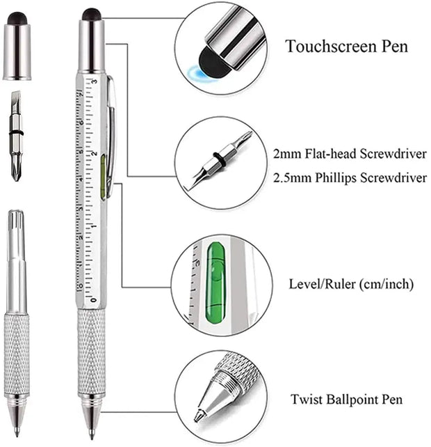 7 in 1 Multifunctional Pen