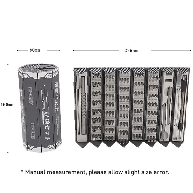 Tech Roll Bits set - 128 in 1