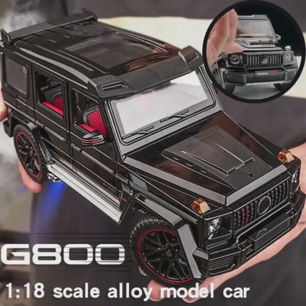 1:18 Mercedes Benz Brabus G800 Sammlerstück - Limitierte Auflage