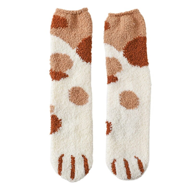 Kuschelig warme Hausschuh-Socken