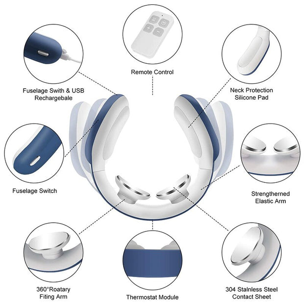 4D Nackenmassage Gerät - Sofortige Entspannung