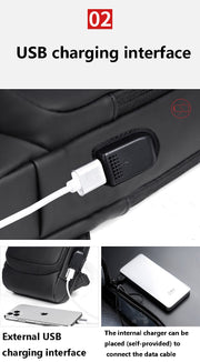 USB Anti-Diebstahl Umhängetasche
