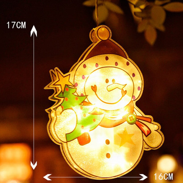 Weihnachtsbeleuchtung mit Saugnapf - Dekorieren Sie Ihr Zuhause