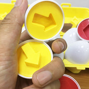 Geometrische Montessori-Eier