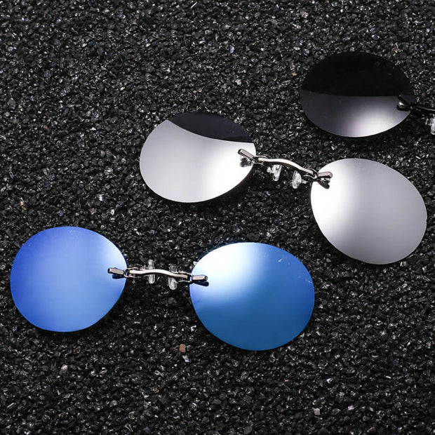 Rahmenlose Sonnenbrille – Smart Clip-on