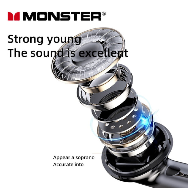 Monster Wireless Bluetooth Earphones