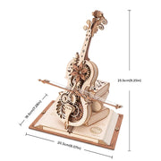 3D-Puzzle Musikbox Retro Cello