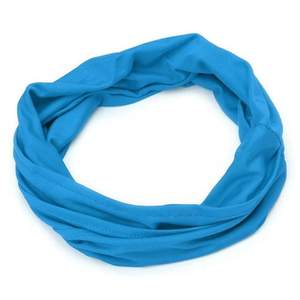 Swoom headband, solid colors, elastic, practical, easy to wear, perfect for youga, running, cycling and curly hair