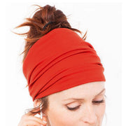 Swoom headband, solid colors, elastic, practical, easy to wear, perfect for youga, running, cycling and curly hair