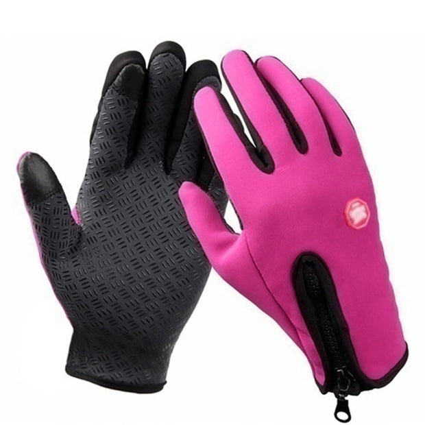 Warme Handschuhe mit Touchscreen